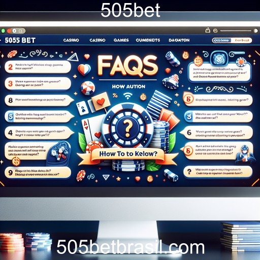 Explorando a Categoria de Jogos FAQs no 505bet