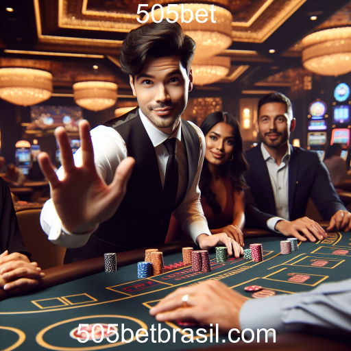 A Experiência de Cassino ao Vivo na 505bet